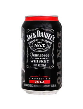 J DANIELS COLA 350 ML 8 UD1S