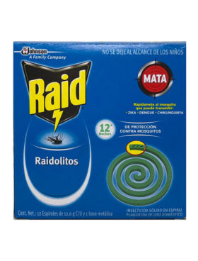 RAIDOLITO "12" VERDE  8 UDS