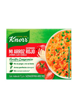 KNORR SAZONADOR ROJO 17 GR  10 UDS