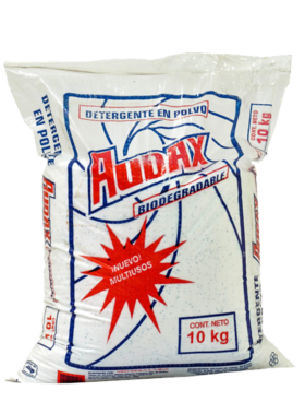 AUDAX MOTEADO DET POLVO 10 kg  1 UDS