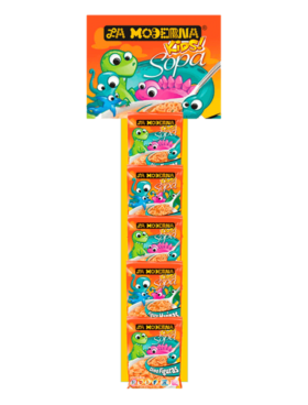 MODERNA SOPA KIDS 100 GR  6 UDS